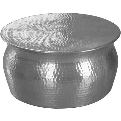 FineBuy Okrągły Aluminium Orientalski Stolik Kawowy FineBuy Okrągły Aluminium Orientalski Stolik Kawowy