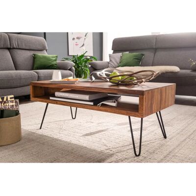 Wohnling Couchtisch Sheesham Holz - 100x40x50 cm Wohnling Couchtisch Sheesham Holz - 100x40x50 cm