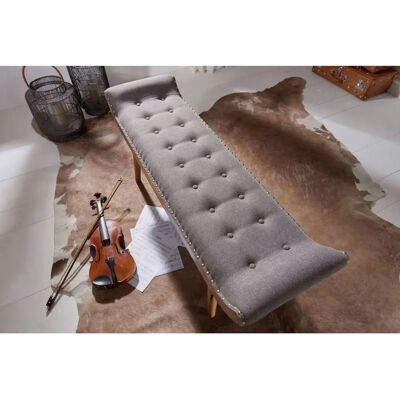 Wohnling Tárolópad - Szövet és fa 125x51x38 cm Wohnling Tárolópad - Szövet és fa 125x51x38 cm