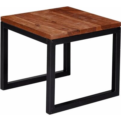 Skyport Industrielles Sheesham Beistelltisch 45x40x45cm Skyport Industrielles Sheesham Beistelltisch 45x40x45cm