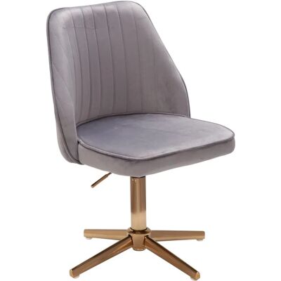 Chaise de bureau WOHNLING - Réglable en hauteur, 120kg - Gris - Publicité Chaise de bureau WOHNLING - Réglable en hauteur, 120kg - Gris - Publicité