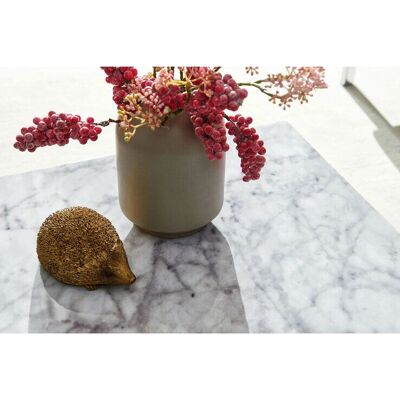 Wohnling Monobloc Weiß Marmor Couchtisch - Wohnzimmer Tisch Wohnling Monobloc Weiß Marmor Couchtisch - Wohnzimmer Tisch