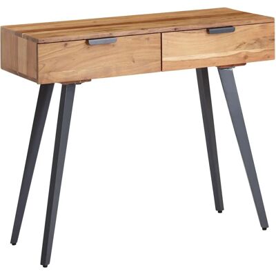 FineBuy Holz & Metall Konsolentisch - 90x78x36cm FineBuy Holz & Metall Konsolentisch - 90x78x36cm