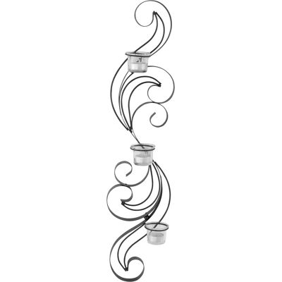 HOME AFFAIRE - Hana schwarz - Schwarz - 74 cm - Candle holder HOME AFFAIRE - Hana schwarz - Schwarz - 74 cm - Candle holder