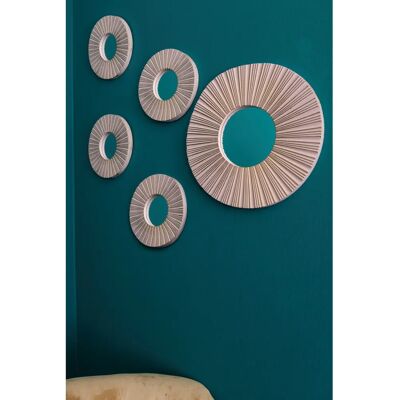 MYFLAIR MÖBEL & ACCESSOIRES 5-tlg. Wandspiegel-Set - Rund MYFLAIR MÖBEL & ACCESSOIRES 5-tlg. Wandspiegel-Set - Rund