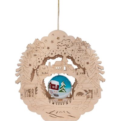 MYFLAIR Modell 9cm x 32,5cm - Winterlandschaft Dekoration MYFLAIR Modell 9cm x 32,5cm - Winterlandschaft Dekoration