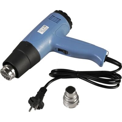 Motomotors Hot Air Gun - 1500W, 2 Settings, 350°C/550°C Motomotors Hot Air Gun - 1500W, 2 Settings, 350°C/550°C