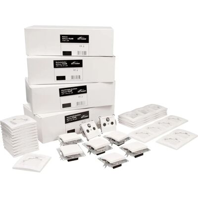 MCPOWER Flair 95-teiliges Schalter- und Steckdosen-Set - Schalter und Steckdosen Set MCPOWER Flair 95-teiliges Schalter- und Steckdosen-Set - Schalter und Steckdosen Set