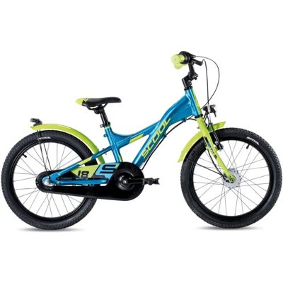 SCool - XXlite Street Alloy 18-3 - Blau/Zitrone - 27 cm - Fahrrad SCool - XXlite Street Alloy 18-3 - Blau/Zitrone - 27 cm - Fahrrad