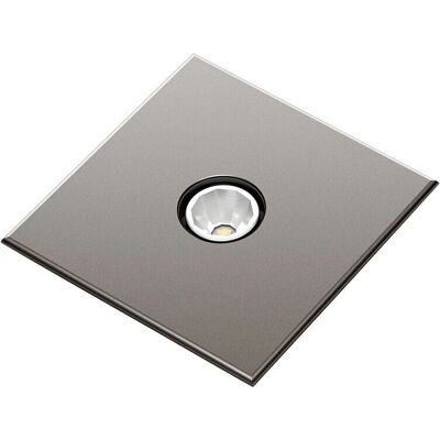 HS ROWE PowerLite Ww Cuadrada Luz LED de Acero Inoxidable HS ROWE PowerLite Ww Cuadrada Luz LED de Acero Inoxidable