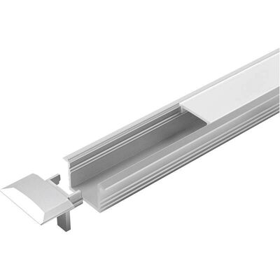 HS ROWE Perfil LED ChannelLine B Perfil de aluminio empotrable - Para estantes de cocina HS ROWE Perfil LED ChannelLine B Perfil de aluminio empotrable - Para estantes de cocina