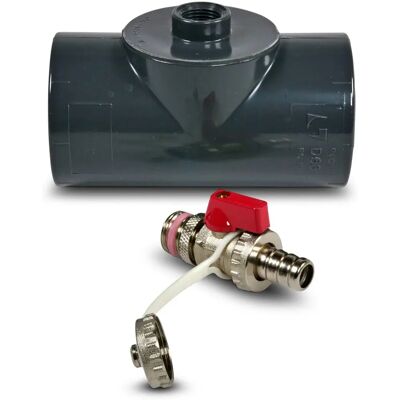 OKU Obermaier GmbH - OKU Entleerungsset d63 - 63 mm - PVC - Entleerungsset OKU Obermaier GmbH - OKU Entleerungsset d63 - 63 mm - PVC - Entleerungsset