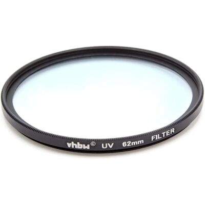 VHBW Filtre UV 62mm - Filtre UV pour Appareil Photo VHBW Filtre UV 62mm - Filtre UV pour Appareil Photo