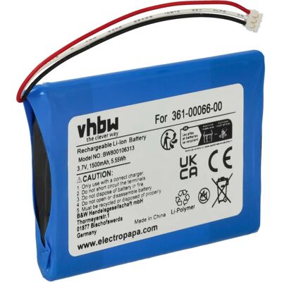 Batteria vhbw per Garmin Camper 760 LMT-D, 760LM - Batteria GPS ad alta capacità Batteria vhbw per Garmin Camper 760 LMT-D, 760LM - Batteria GPS ad alta capacità