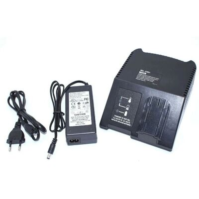 Caricabatterie VHBW di Alta Qualità per Utensili Elettrici - Nero Caricabatterie VHBW di Alta Qualità per Utensili Elettrici - Nero