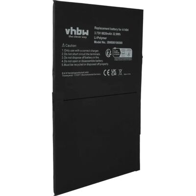 vhbw Batterie iPad Apple - 8820mAh, Li-Polymer, Modèle A1823-A1474 vhbw Batterie iPad Apple - 8820mAh, Li-Polymer, Modèle A1823-A1474