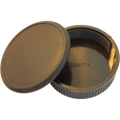 Set de Capuchons d'Objectif vhbw - Noir - Capuchons d'Objectif Set de Capuchons d'Objectif vhbw - Noir - Capuchons d'Objectif