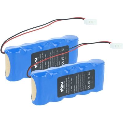 VHBW 2x Batteria per Bosch & Somfy - 3000mAh - NiMH - 6V VHBW 2x Batteria per Bosch & Somfy - 3000mAh - NiMH - 6V