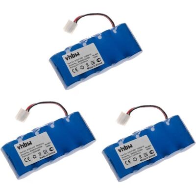 vhbw 3x Batteria per Bosch Rollfix D861E, FDD087, D962E - Batteria ad Alta Capacità vhbw 3x Batteria per Bosch Rollfix D861E, FDD087, D962E - Batteria ad Alta Capacità
