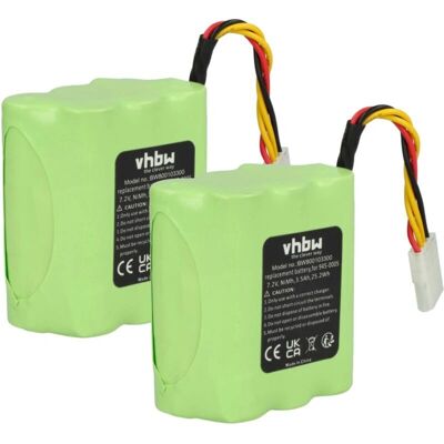 vhbw Reemplazo de batería Neato - 2x NiMH 3500mAh - Interna - Robot vhbw Reemplazo de batería Neato - 2x NiMH 3500mAh - Interna - Robot