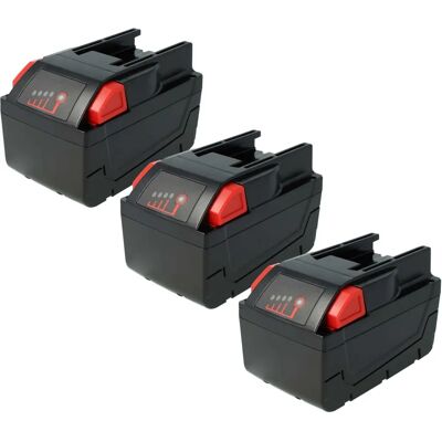 vhbw Set de Baterías Milwaukee 28V - 3x 3000mAh Li-Ion vhbw Set de Baterías Milwaukee 28V - 3x 3000mAh Li-Ion