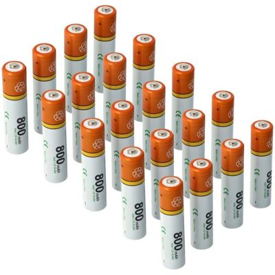 VHBW 20 Pilas AAA Micro R3 HR03 - Baterías VHBW 20 Pilas AAA Micro R3 HR03 - Baterías
