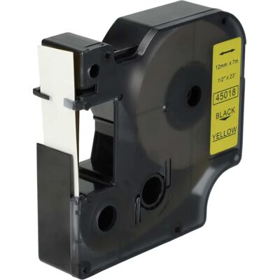 vhbw Bande d’étiquetage - Compatible avec Dymo LabelPoint 150, 200, 250, 300, 350, 100 - 7m x 12mm Noir sur Jaune - Publicité vhbw Bande d’étiquetage - Compatible avec Dymo LabelPoint 150, 200, 250, 300, 350, 100 - 7m x 12mm Noir sur Jaune - Publicité