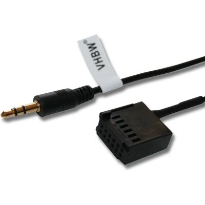 vhbw Adattatore AUX per Ford Radio - 90cm Nero vhbw Adattatore AUX per Ford Radio - 90cm Nero