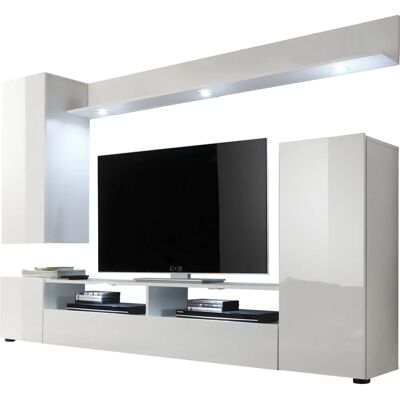 Trendteam Dos Wandunit - Hochglanz, FSC-zertifiziert, für Fernseher bis 55" Trendteam Dos Wandunit - Hochglanz, FSC-zertifiziert, für Fernseher bis 55"