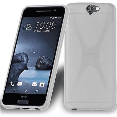 Cadorabo HTC ONE A9 TPU Hülle - X-Line Halbtransparent Cadorabo HTC ONE A9 TPU Hülle - X-Line Halbtransparent