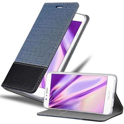 Honor 8 Jeans Book Style Hülle - Magnetverschluss - Ständerfunktion Honor 8 Jeans Book Style Hülle - Magnetverschluss - Ständerfunktion