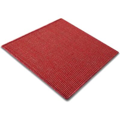 Karat - Sisal-Kratzteppich - Rot - 0.80 cm - Cat scratch mat Karat - Sisal-Kratzteppich - Rot - 0.80 cm - Cat scratch mat