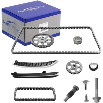 PartsTec PTA114-0430 - Timing Chain Set - Suitable for SEAT Ibiza 4, Leon II 3/5 doors, SKODA Fabia 2 PartsTec PTA114-0430 - Timing Chain Set - Suitable for SEAT Ibiza 4, Leon II 3/5 doors, SKODA Fabia 2
