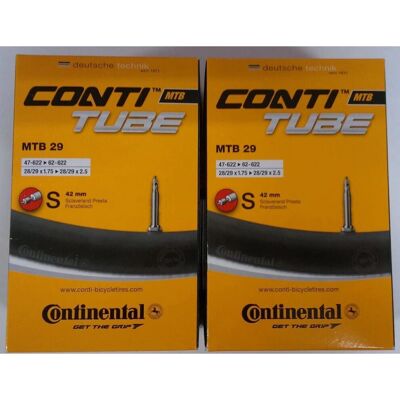 Continental MTB-Schlauch 29" Innen - Schwarz - Fahrradschlauch Continental MTB-Schlauch 29" Innen - Schwarz - Fahrradschlauch
