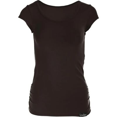 WINSHAPE WTR4 Damen T-Shirt schwarz kurzarm - T-Shirt WINSHAPE WTR4 Damen T-Shirt schwarz kurzarm - T-Shirt