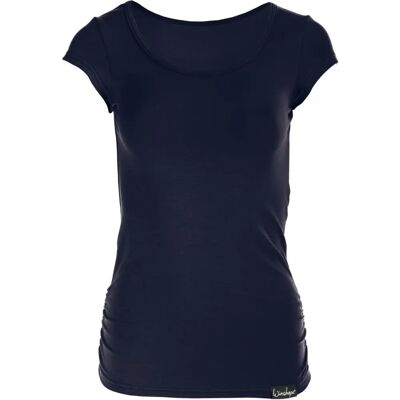 WINSHAPE WTR4 Damen T-Shirt - Short Sleeve, Blue, Figure Flattering WINSHAPE WTR4 Damen T-Shirt - Short Sleeve, Blue, Figure Flattering