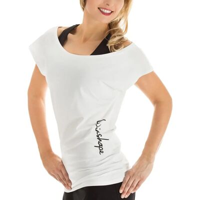 Maglia Oversize Winshape - Stile Danza - Bianco - Donna Maglia Oversize Winshape - Stile Danza - Bianco - Donna