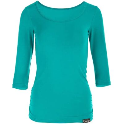 Winshape Ocean Green 3/4 Sleeve Shirt - Shirt Winshape Ocean Green 3/4 Sleeve Shirt - Shirt