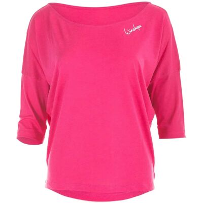 WINSHAPE MCS001 Pink 3/4 Arm Shirt - Shirt WINSHAPE MCS001 Pink 3/4 Arm Shirt - Shirt