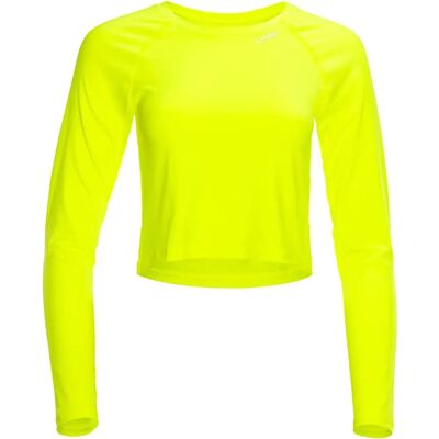 WINSHAPE AET116 Neon Gelb Cropped Langarmshirt - Shirt WINSHAPE AET116 Neon Gelb Cropped Langarmshirt - Shirt