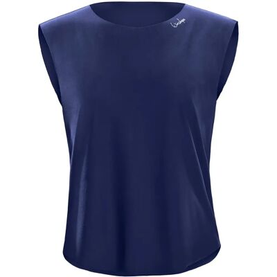 WINSHAPE AET114LS Bleu foncé Débardeur WINSHAPE AET114LS Bleu foncé Débardeur
