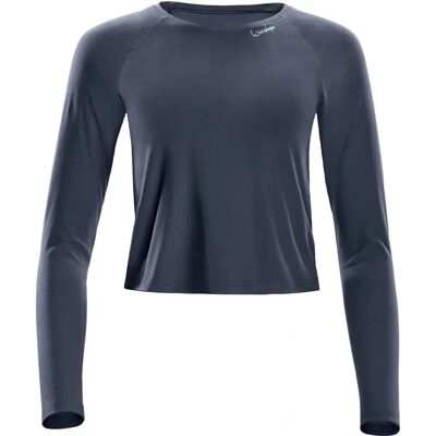 WINSHAPE AET119LS - Chemise à manches longues - Court, Gris WINSHAPE AET119LS - Chemise à manches longues - Court, Gris