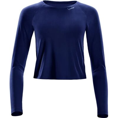 WINSHAPE AET119LS Langarmshirt - Cropped, Dunkelblau WINSHAPE AET119LS Langarmshirt - Cropped, Dunkelblau