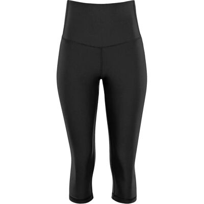 WINSHAPE HWL217C Women's Leggings - V-Shape, Core Waistband, Black WINSHAPE HWL217C Women's Leggings - V-Shape, Core Waistband, Black
