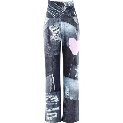 WINSHAPE Culotte Taille Haute à Patchwork - Pantalons WINSHAPE Culotte Taille Haute à Patchwork - Pantalons