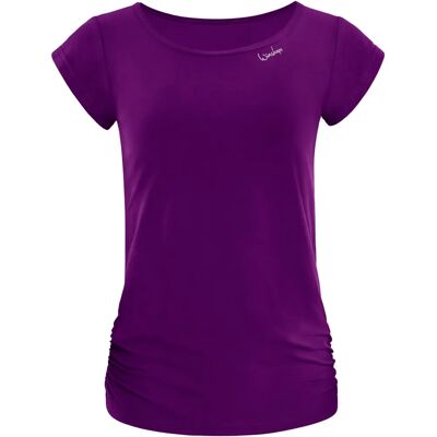 Sporttop WINSHAPE AET130LS Viola Manica Corta - T-Shirt Sporttop WINSHAPE AET130LS Viola Manica Corta - T-Shirt