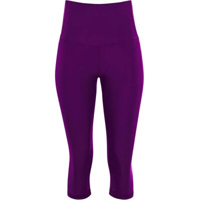 WINSHAPE Hochtaillierte V-Shape Dunkellila Leggings - Leggings WINSHAPE Hochtaillierte V-Shape Dunkellila Leggings - Leggings