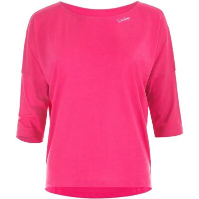 WINSHAPE MCS004 Rose Foncé Chemise 3/4 - Chemise WINSHAPE MCS004 Rose Foncé Chemise 3/4 - Chemise