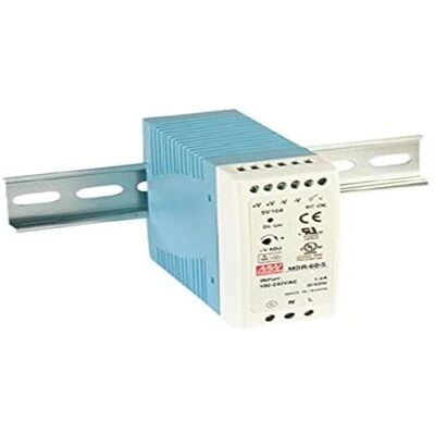 Mean Well 50 W 5 V DIN-Schienen-Netzteil - Power Supply Mean Well 50 W 5 V DIN-Schienen-Netzteil - Power Supply