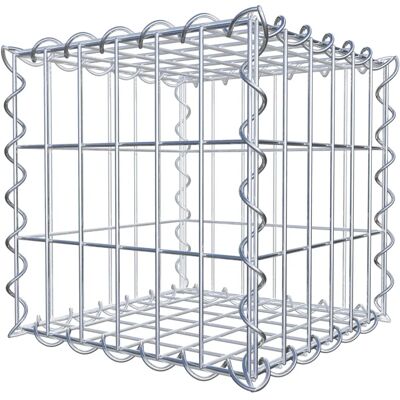 GABIONDECO Gabion - 30x30x30 cm Stahl-Gitter Spirale - Made in Germany GABIONDECO Gabion - 30x30x30 cm Stahl-Gitter Spirale - Made in Germany